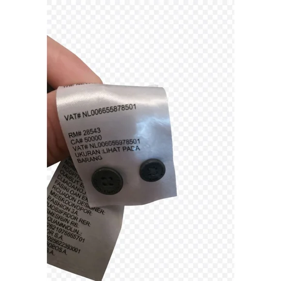 Calvin Klein Jeans Men’s Plaid Button Down Shirt Size M Blue Purple Long Sleeve - Picture 6 of 6